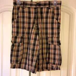 Boys ARIZONA Plaid Shorts